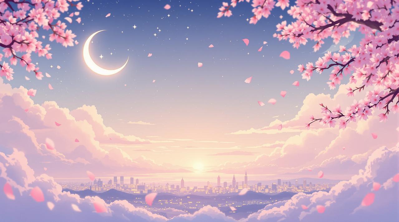河马剧场免费版 - 温柔如月的治愈剧场，月光下的宁静城市夜景